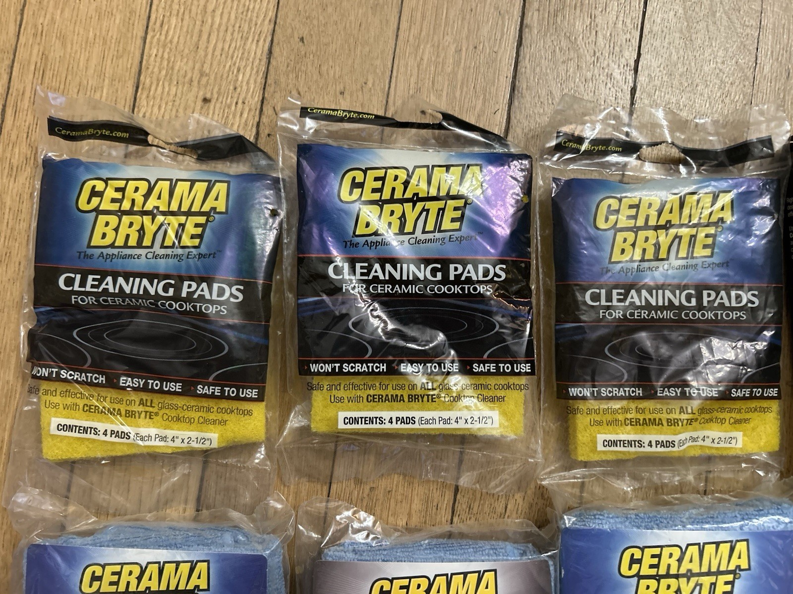 NEW Lot Of 22 Cerama Bryte Cleaning Supplies Stainless Steel Dishwasher Sink