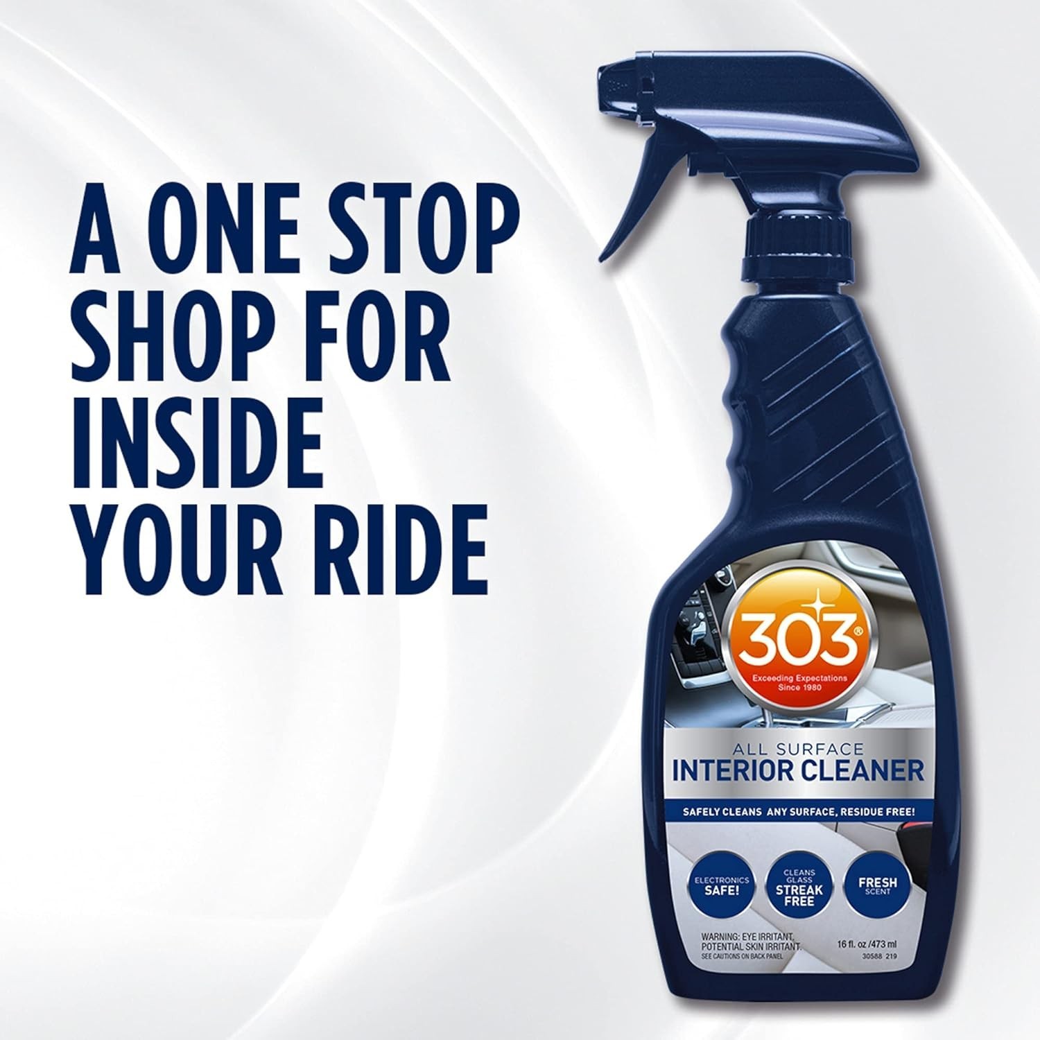 Car Interior Cleaner 16 Oz All Surface Dashboard Glass Screen Cleaning Spray New
