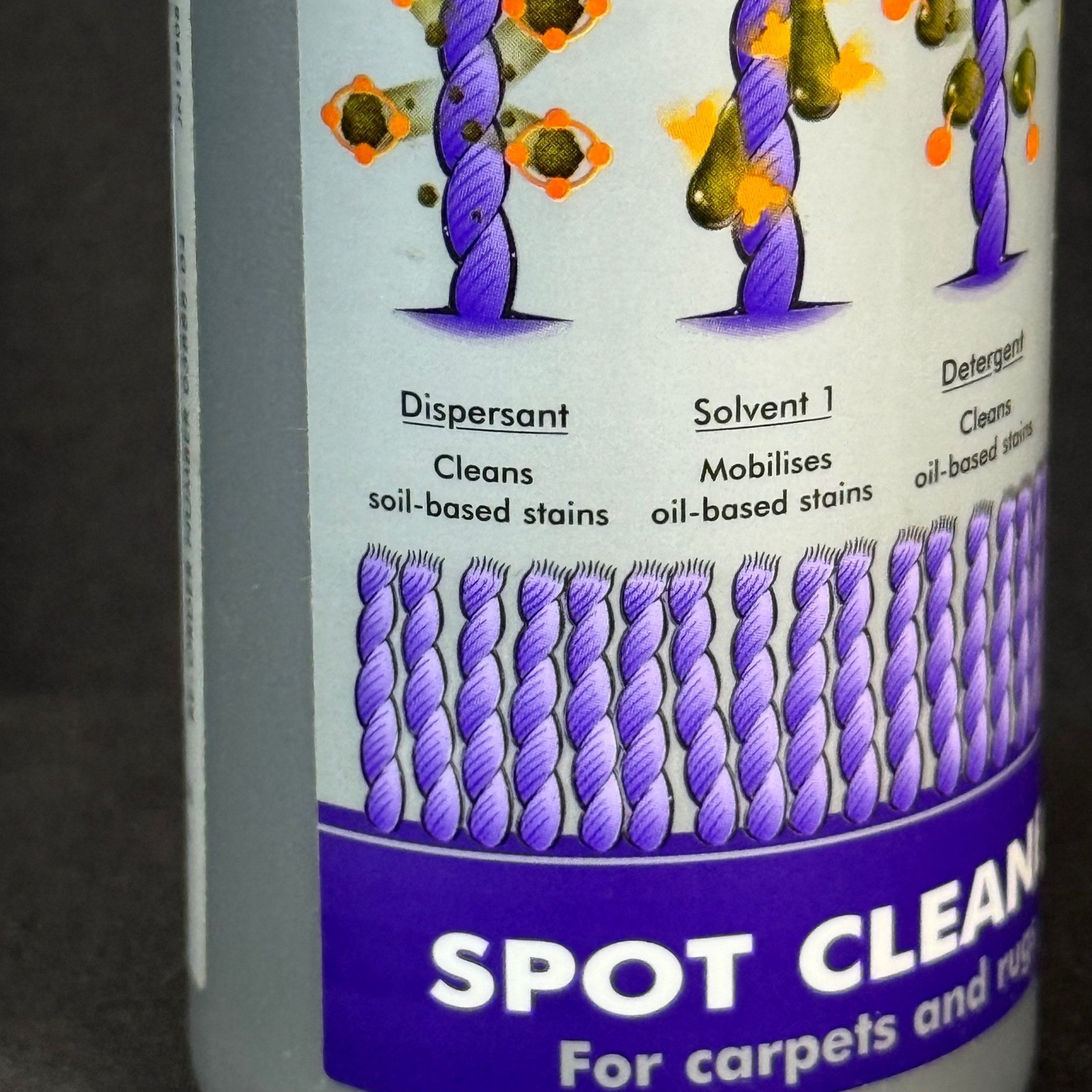 Dyson DyZolv Spot Cleaner for Carpets and Rugs 250ml 8.5oz