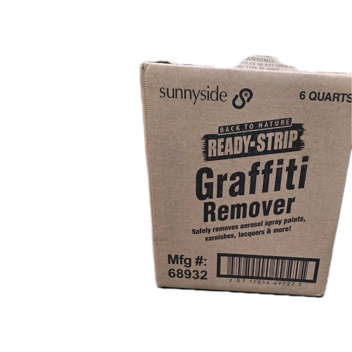 *6 Pack* Sunnyside 68932 Graffiti Remover 1 Quart Spray Bottles