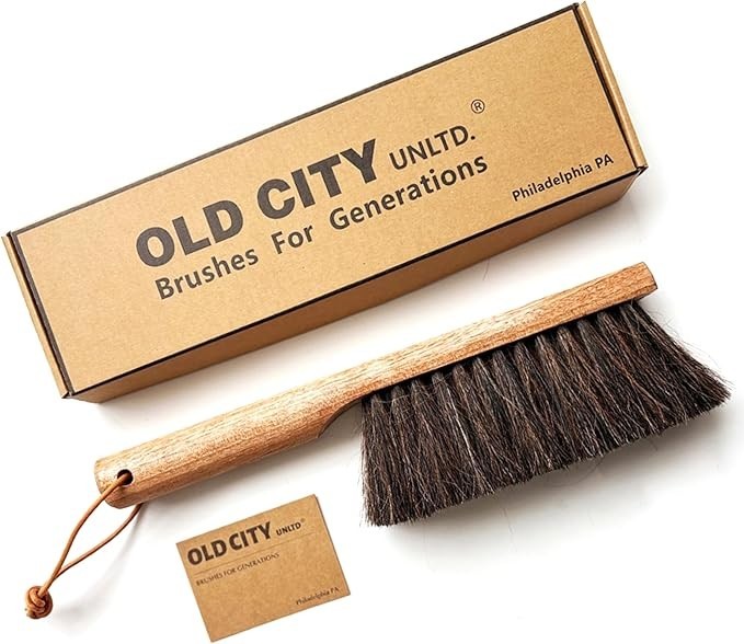 Dustpan Bench Woodworking Brush-USA 13 inch Horsehair Brushes NEW