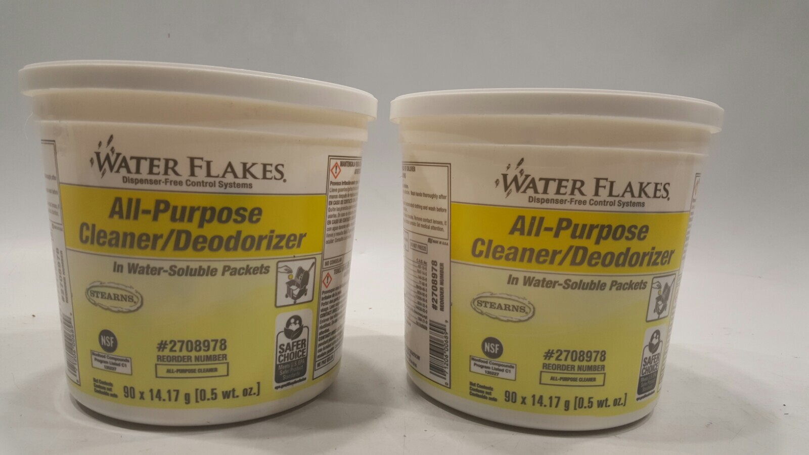 Water Flakes All Purpose Cleaner/Deodorizer #27008978 [0.5 wt.oz] New Case of 2