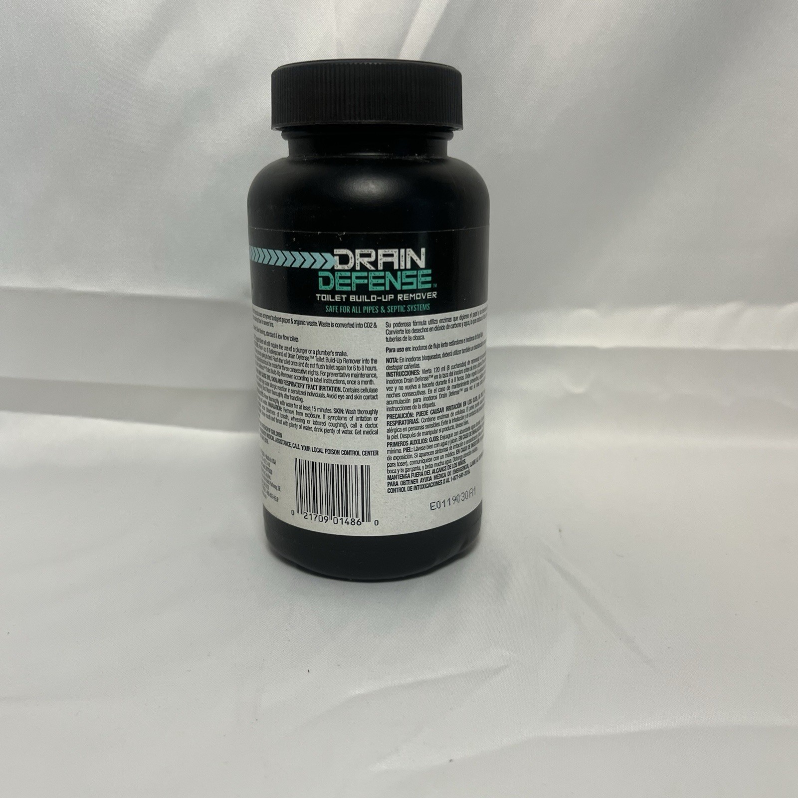 Drain Defense Enzymatic Drain Cleaner Powder – 20 Ounces – Safe for Pipe
