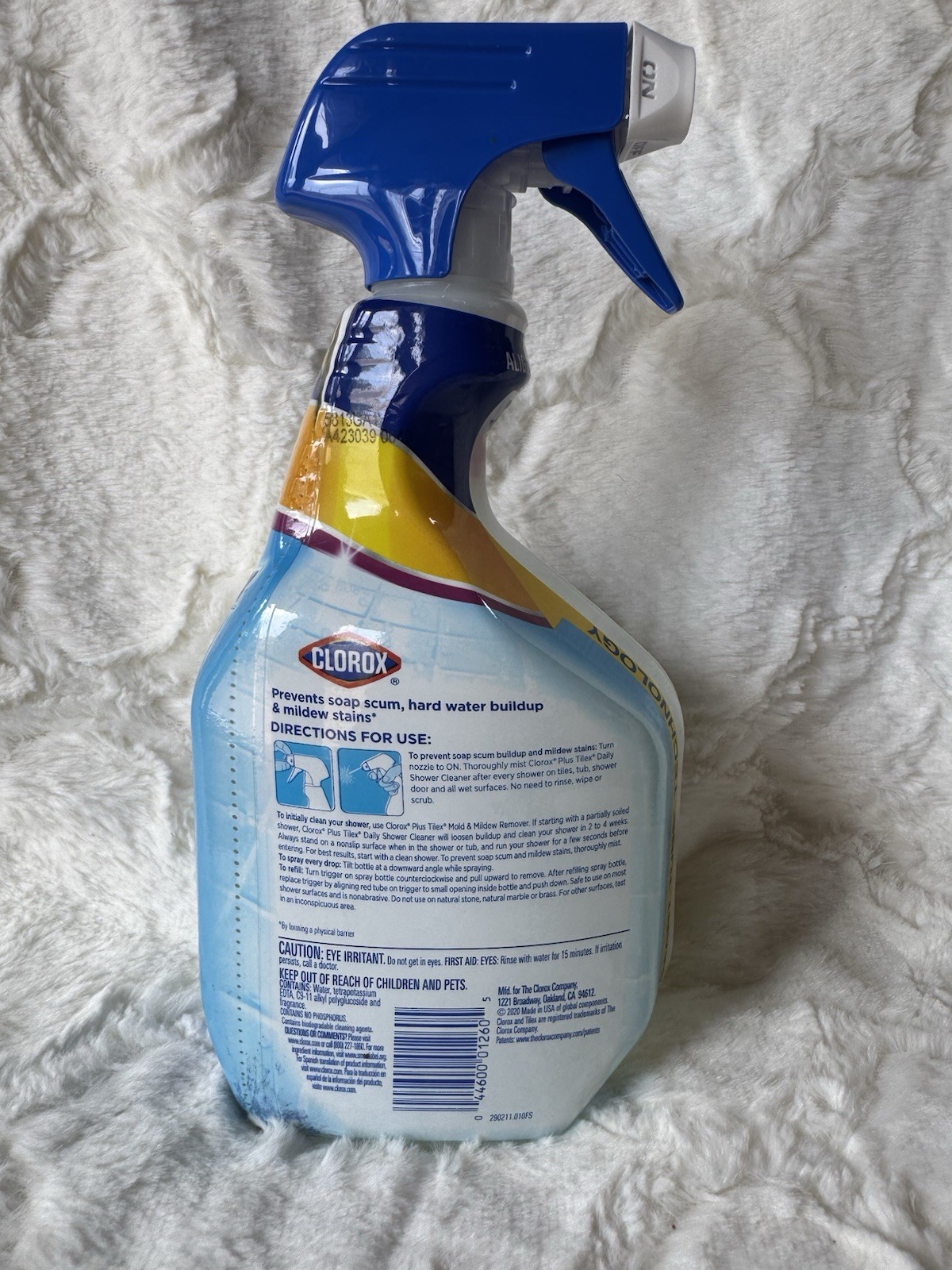 Tilex Plus Clorox Fresh Shower Daily Shower Cleaner 32 Oz Hard Water Bleach Free
