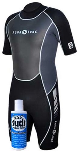 Jaws AQUA SUDS Aqua Wear Cleaner-Conditioner Scuba Shampoo Swimsuit Skin Safe 4z