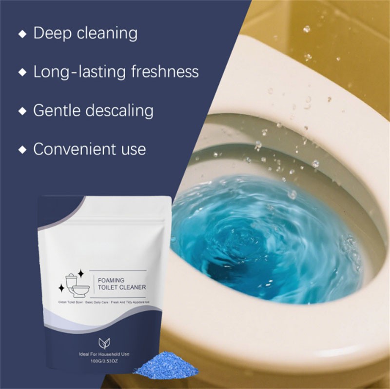 6PC Restorabowl Foaming Cleaning Powder Fresh Scent Fast Dissolving Daily Care
