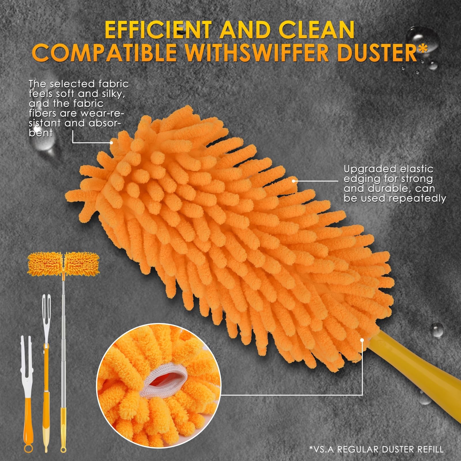Redones Dusters for Swiffer – Reusable Duster Refill Compatible with Swiffer …