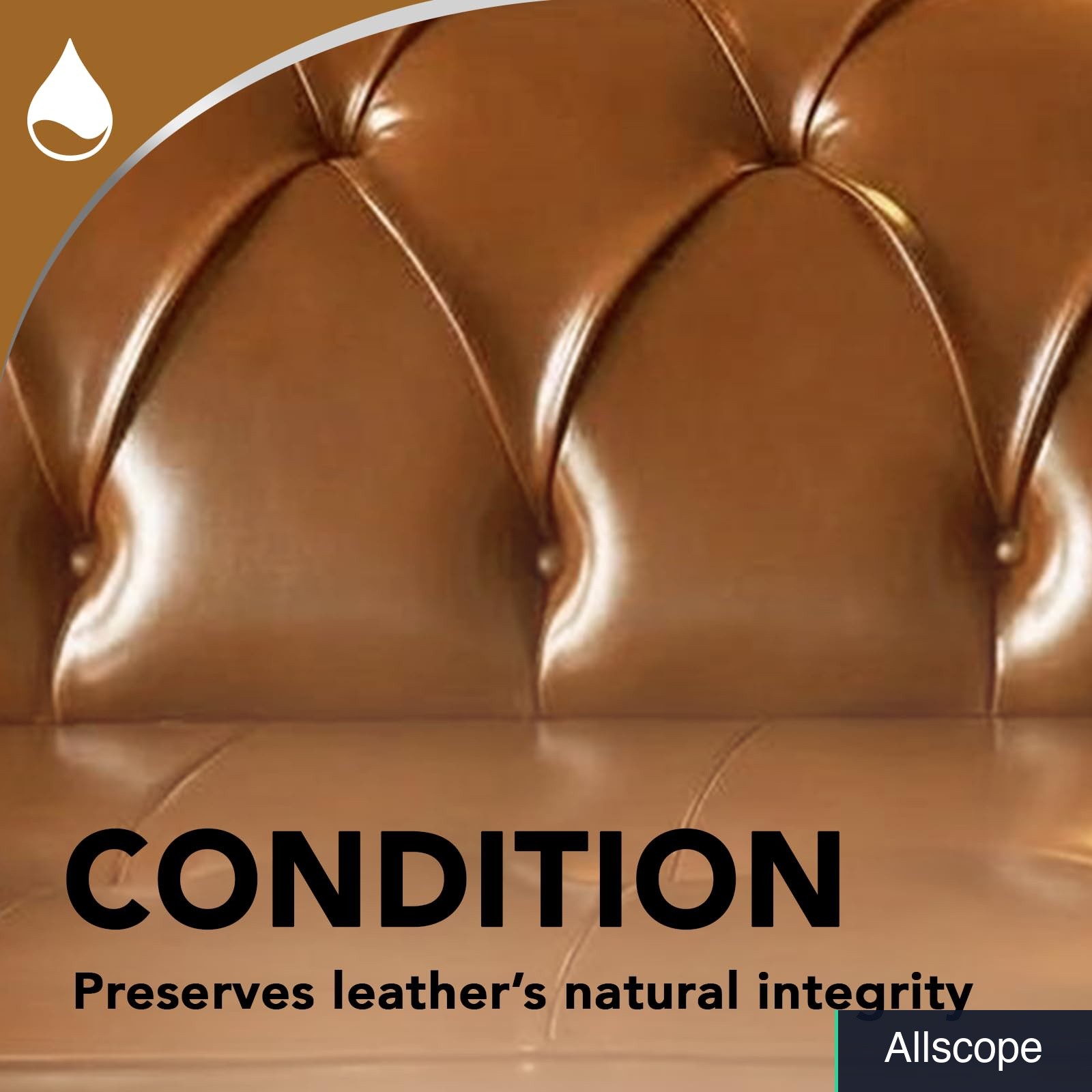 Leather Cleaner & Conditioner 12 Fl Oz Bottle UV Protection Professional