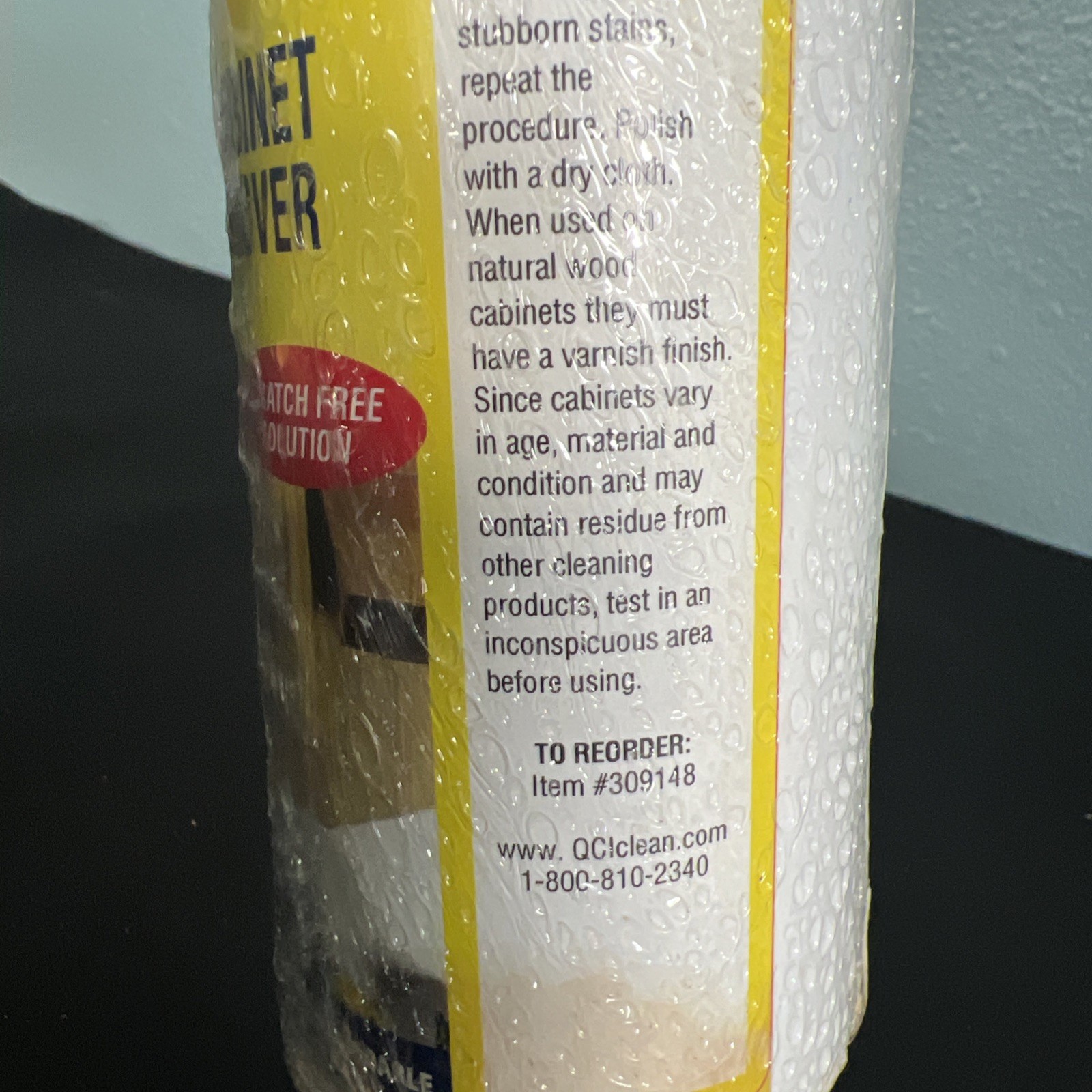 QCI Kitchen Cabinet Cleaner Grease Grime Remover Scratch Free Non Toxic – Canada
