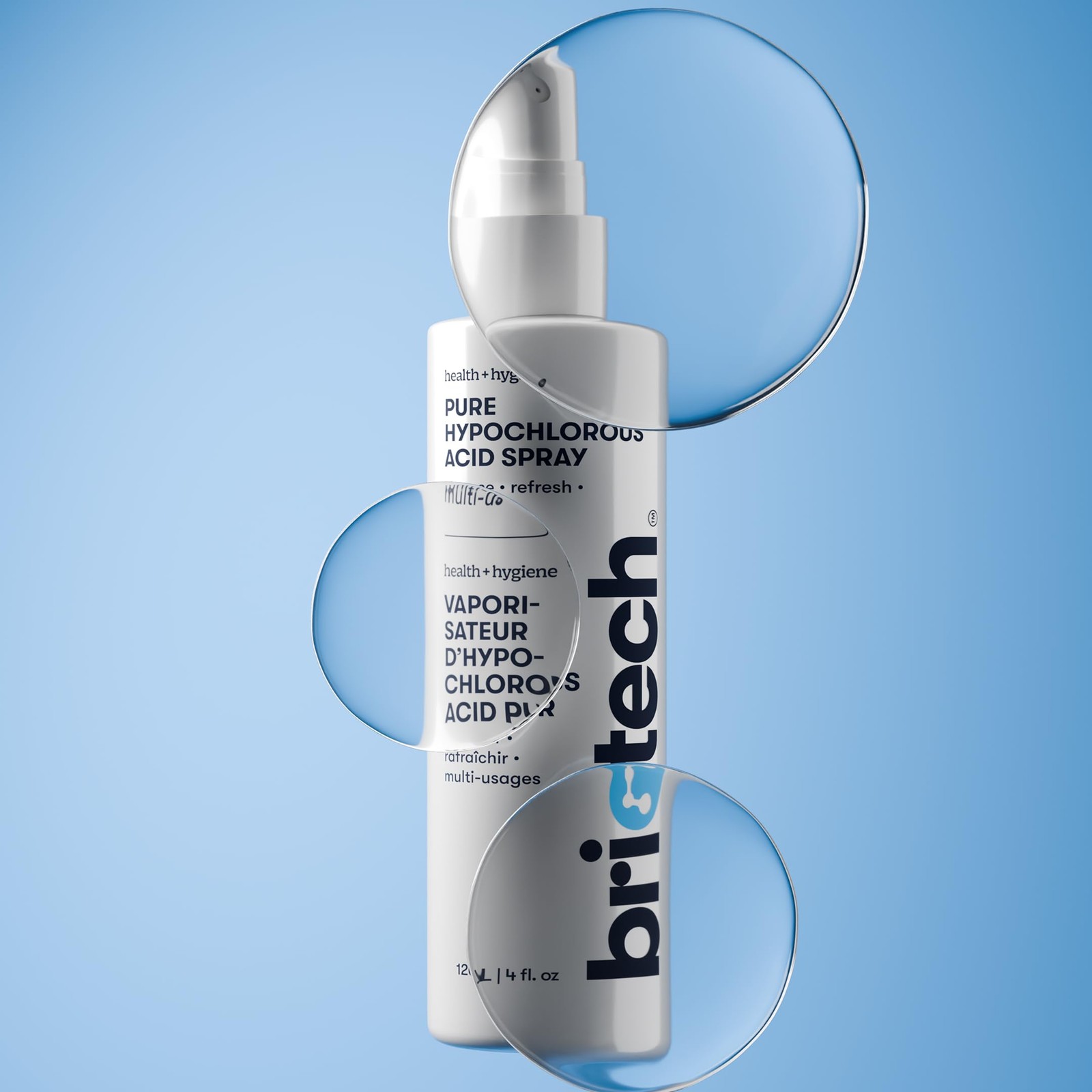 Pure Hypochlorous Acid Spray and Cleanser, Original Premium HOCl Topical Solu…