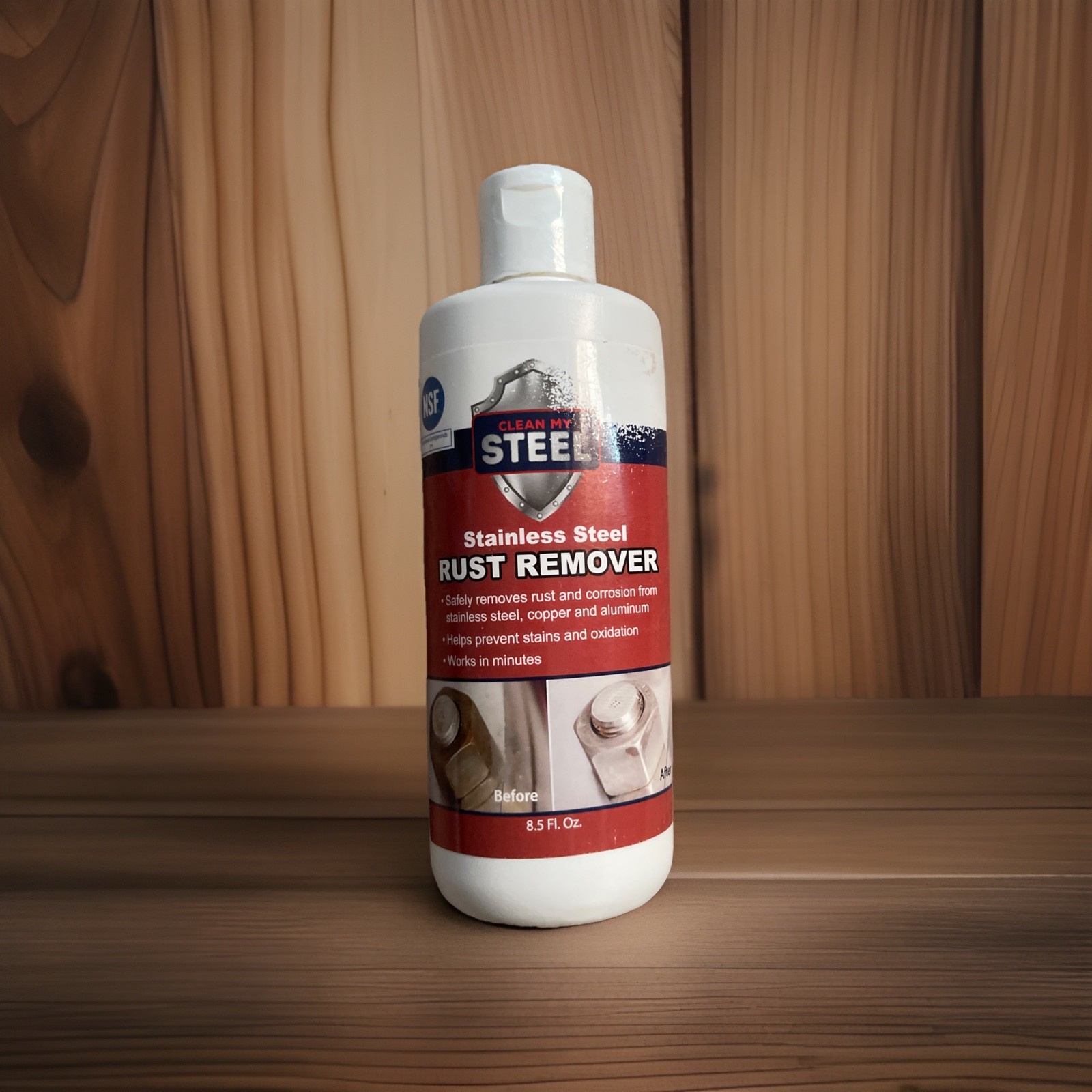 Clean My Steel Stainless Steel Rust Remover 8.5 Fl Oz