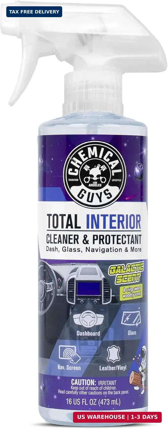 Chemical Guys Total Interior Cleaner & Protectant – (16 oz) All-in-One Car Inter
