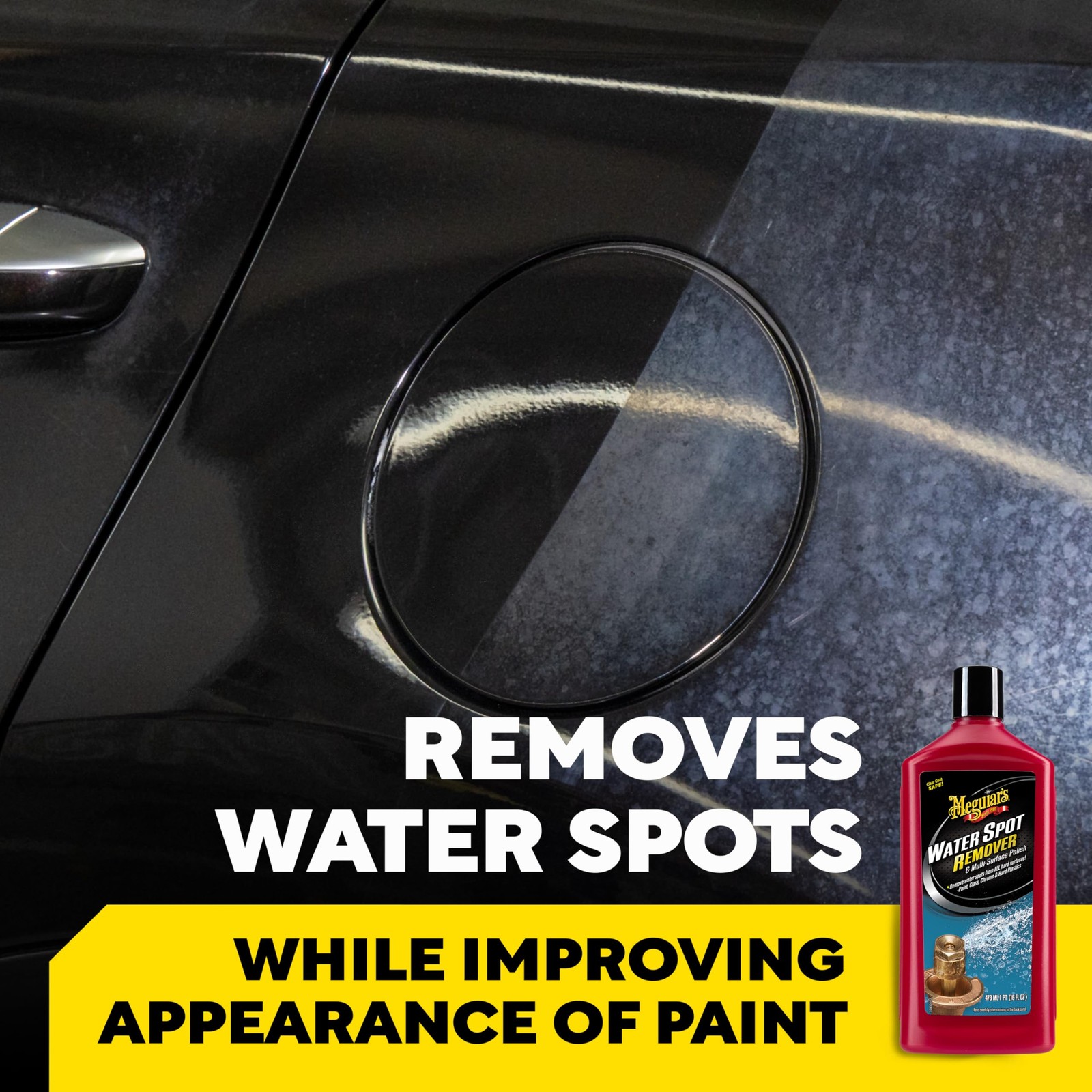 Meguiars Water Spot Remover, Heavy Duty Water Spot Remover for Cars, Remove W…