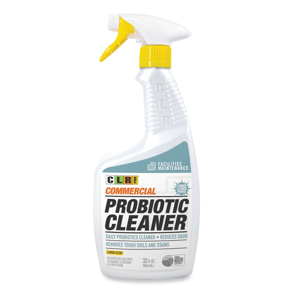 CLR PRO FMCPC326PRO 32 oz Commercial Probiotic Cleaner – Lemon Scent (6/CT) New