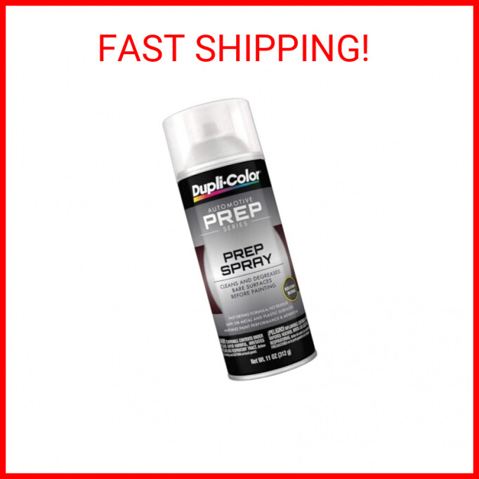 Dupli-Color EPS100000 Prep Grease and Wax Remover Prep Spray – 11 oz