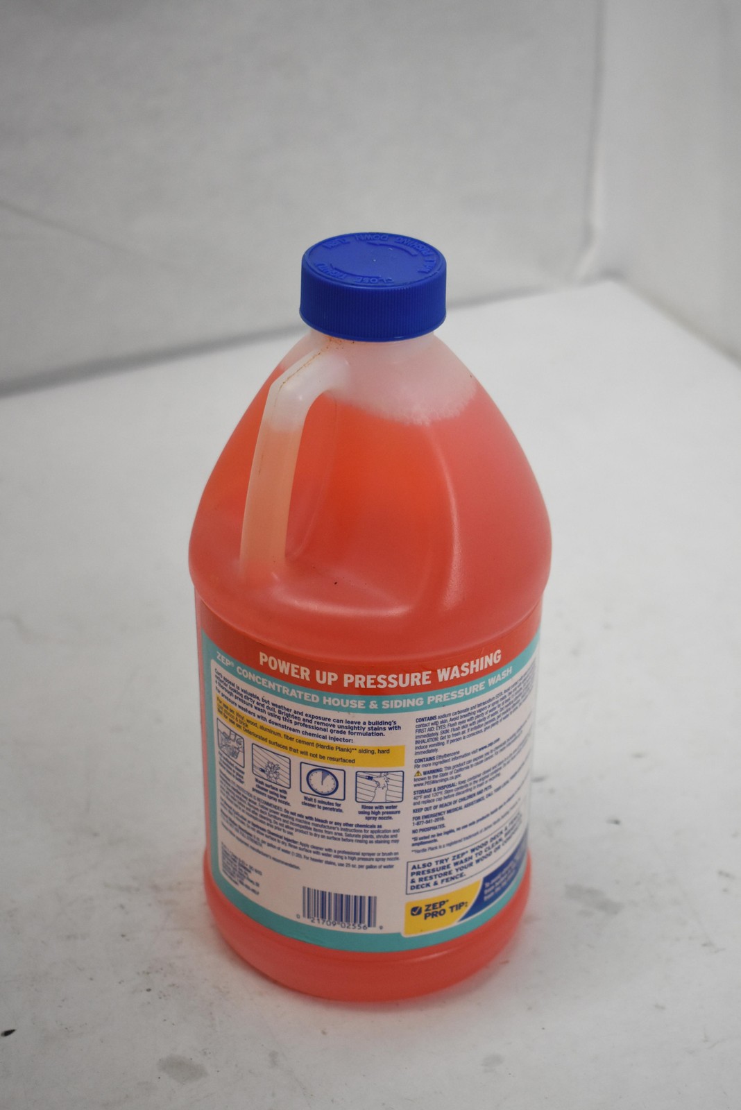 Zep House Siding Pressure Wash Cleaner Concentrate 2 QT Removes Dirt