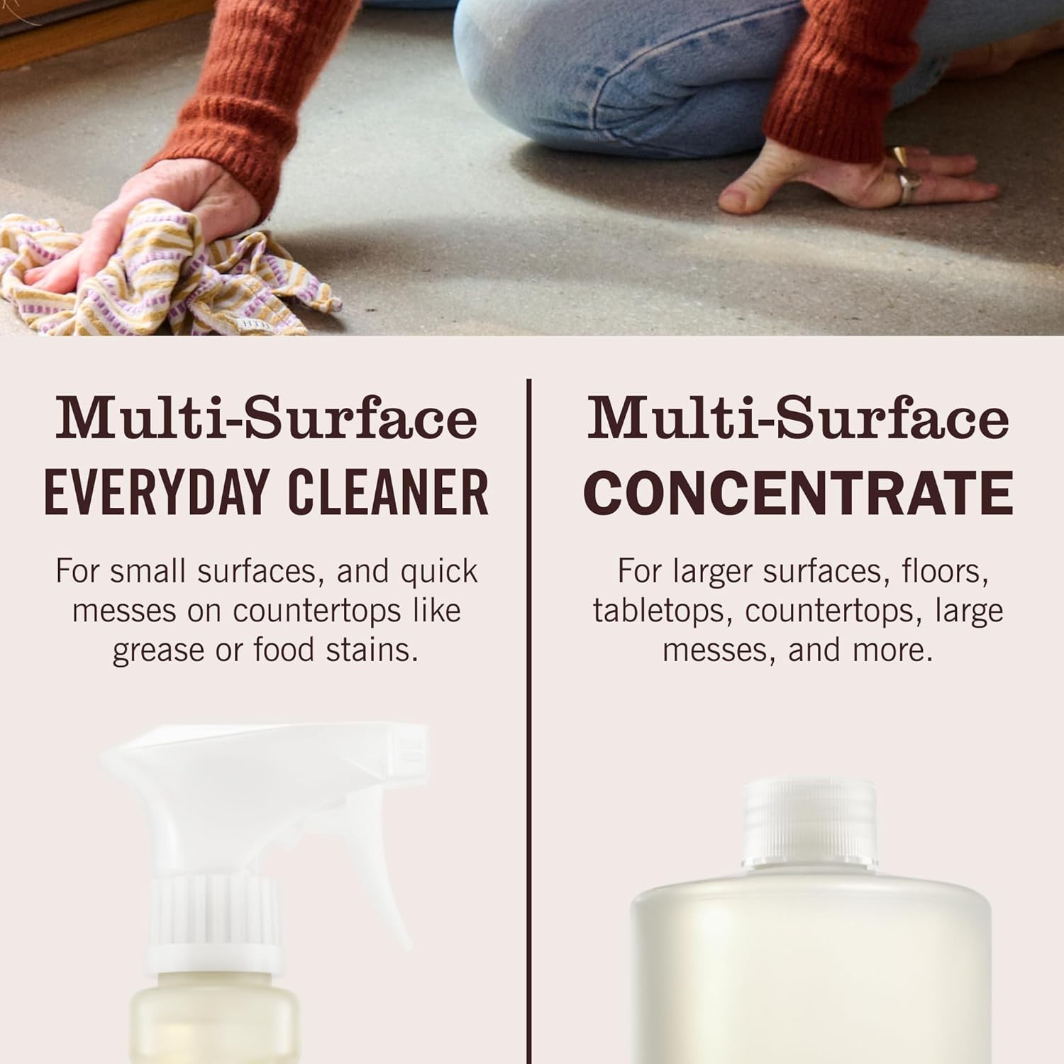 MRS. MEYER’S CLEAN DAY Multi-Surface Everyday Concentrate, Honeysuckle Scent,…