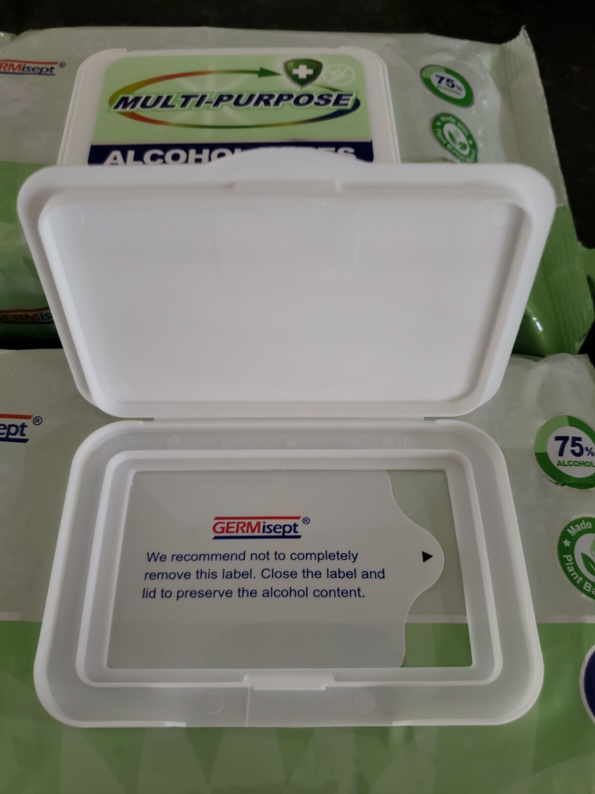2X50 WIPES Multi-Purpose Office/Auto Alcohol Wipes 2 PACKS: 100 | DISTRIBUTOR
