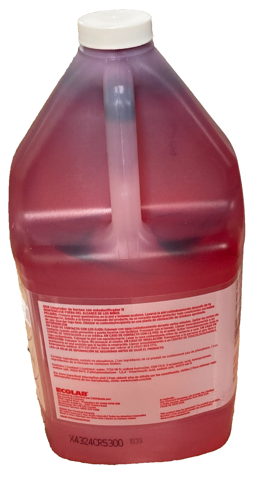 KAY Auto-Dispensed Oven Cleaner ll , 1 US GALLON (3.8 L)