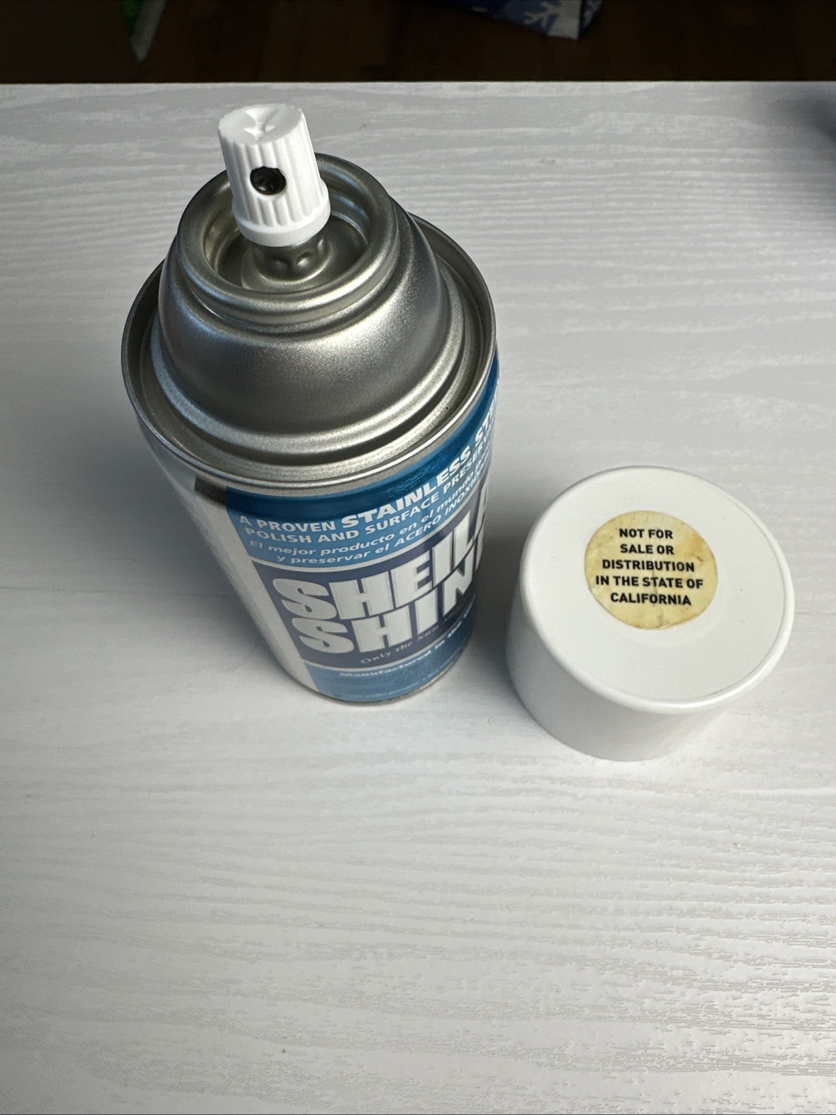 Sheila Shine – 10 oz Aerosol – Stainless Steel Polish & Surface Preservative