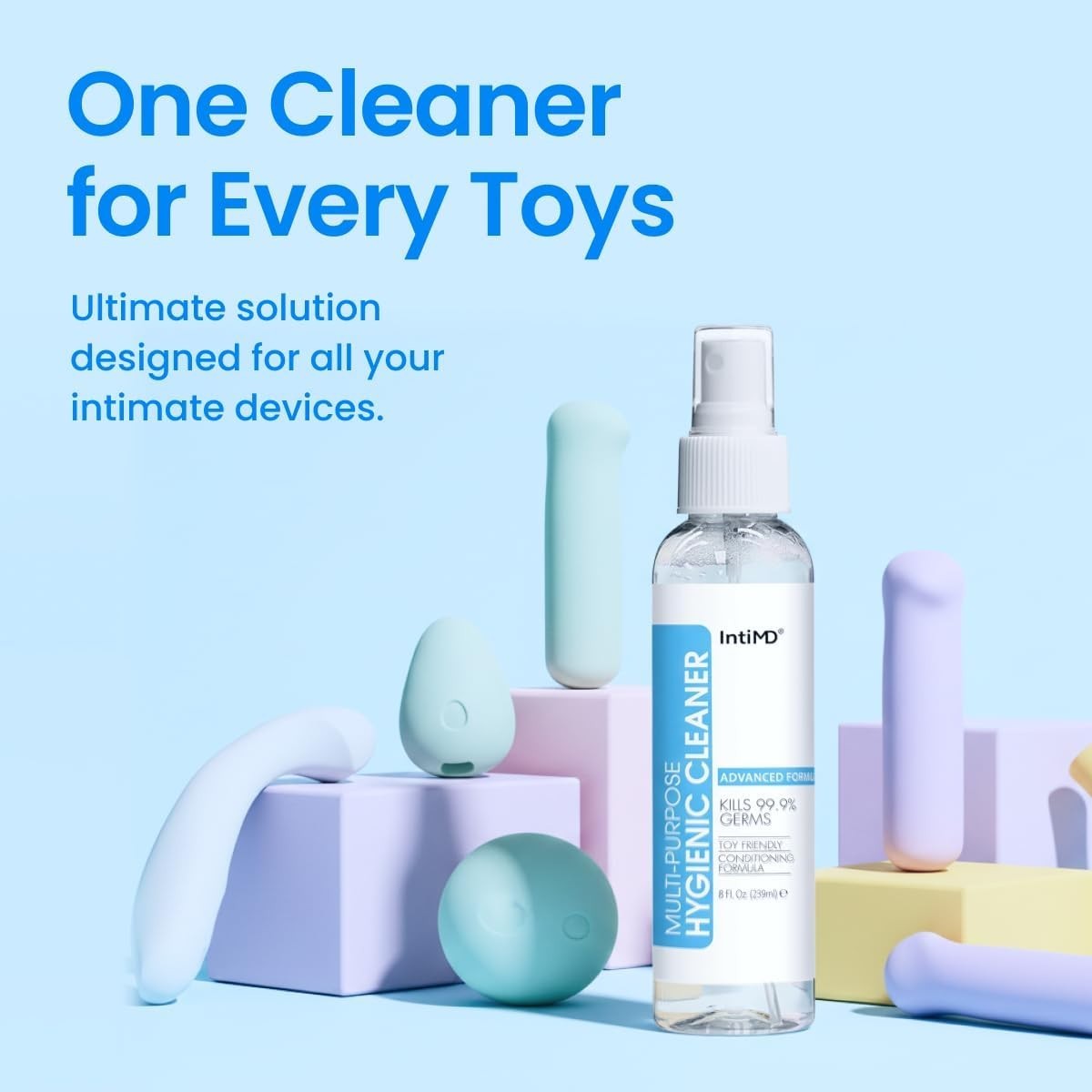 Gentle Multi-Purpose Hygienic Cleaner – Advanced Pro-Skin Toy Safe Formula