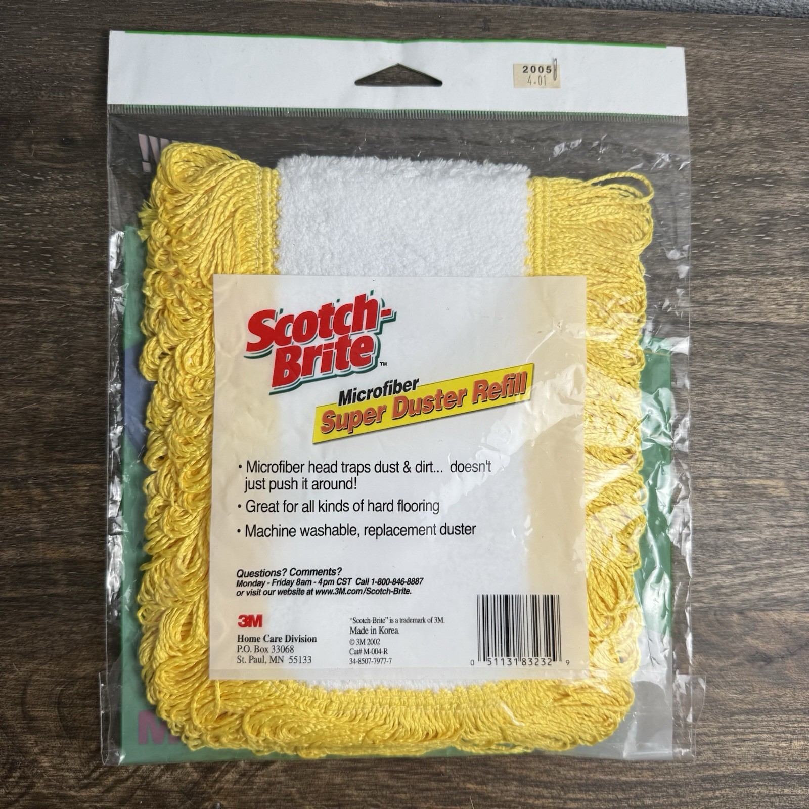 Scotch-Brite Microfiber Super Duster 3M Refill HTF DISCONTINUED New Sealed NIP