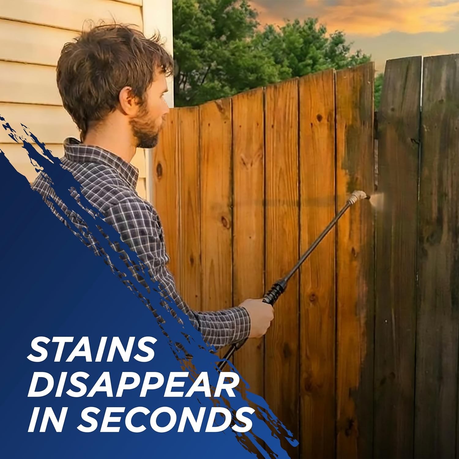 30 SECONDS Outdoor Cleaner Dirt,Mold & Mildew Cleaner & Stain Remover Concentrat