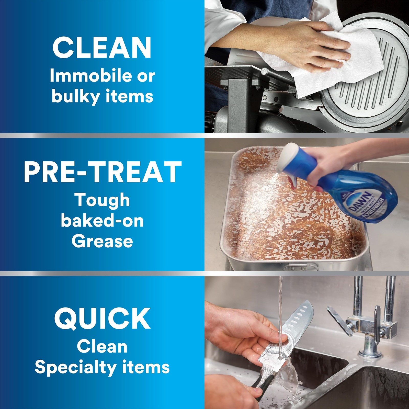 Grease Cleaner Degreaser Kitchenware Commercial Kitchen Liquid Polish 16oz 6 Pcs