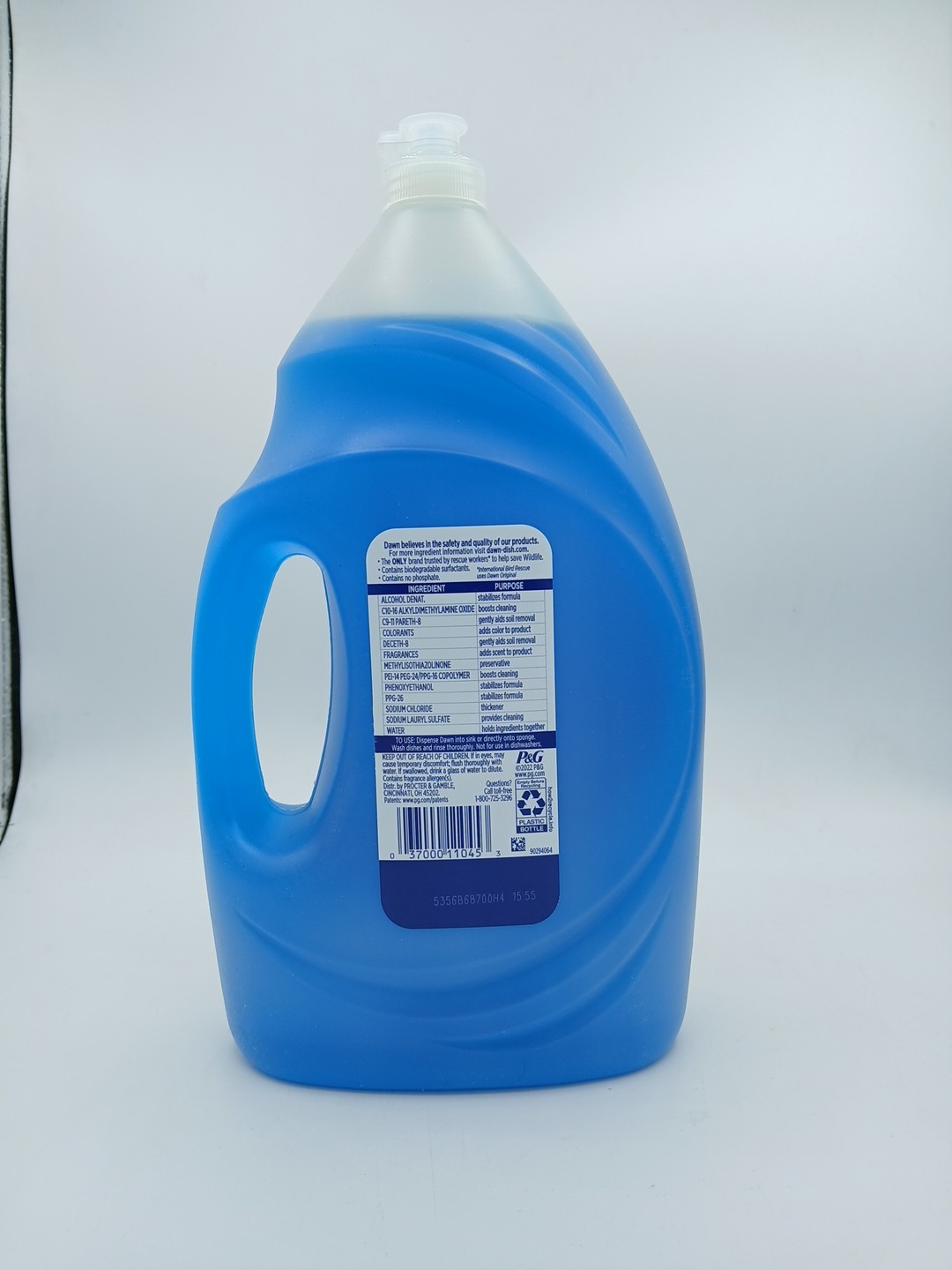 Dawn Original Scent Ultra Dishwashing Liquid 56 fl. oz. Refill Size Hard to Find