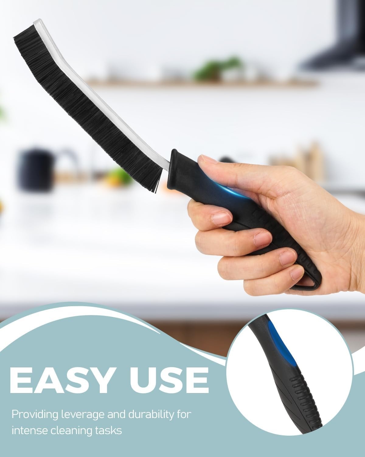 Crevice Cleaning Brush – Grout Scrub Brush, House Cleaning Supplies, Gap Cleanin