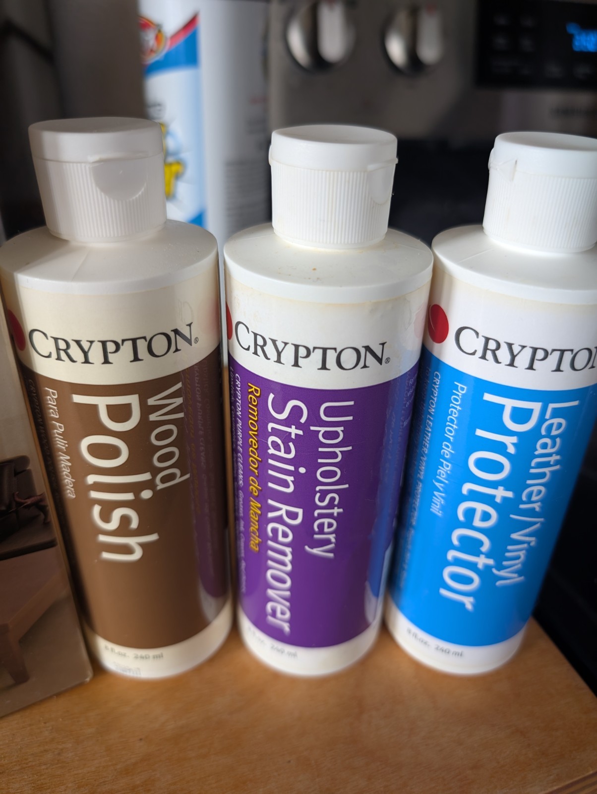Crypton Total Care Kit for Furniture, 3 Pack, Repels Dirt, Removes Stains