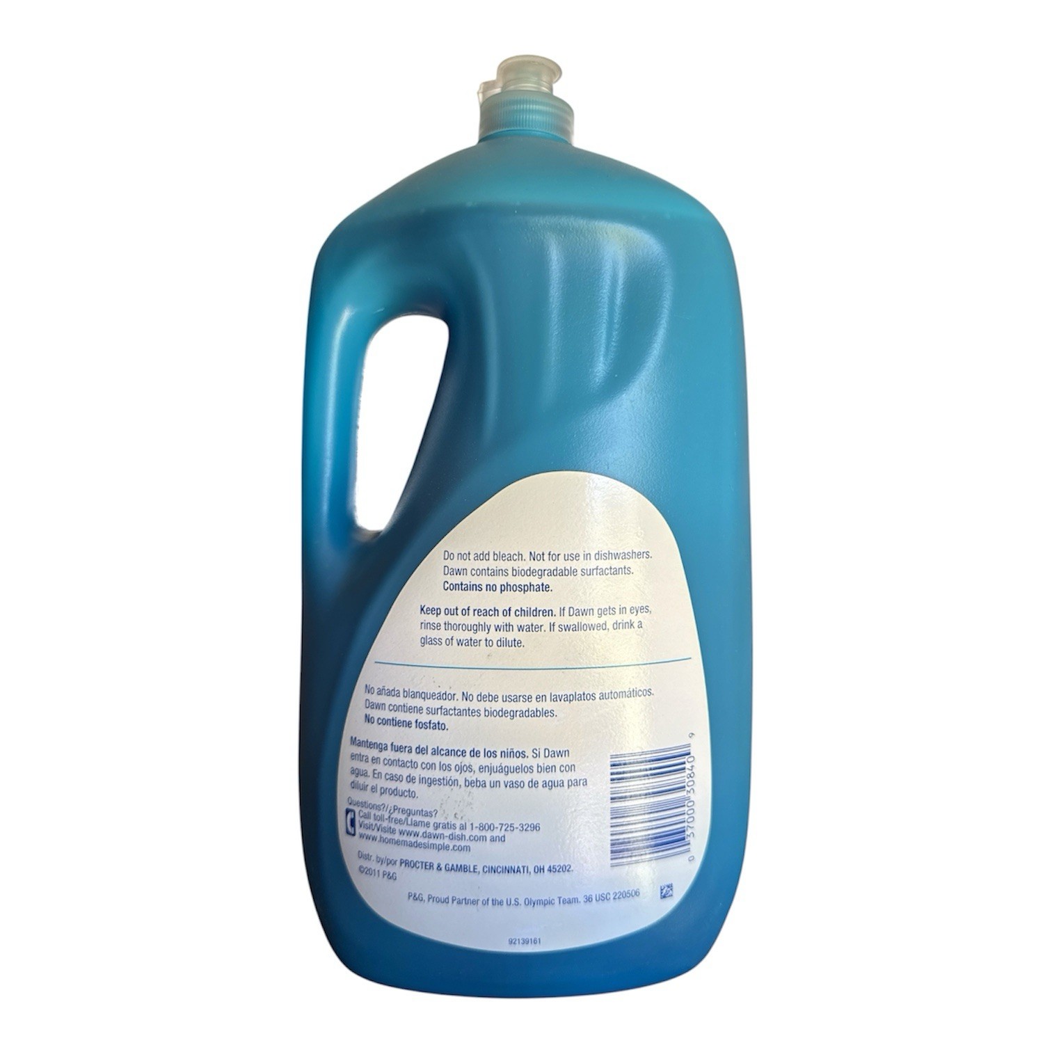 Dawn Ultra Concentrated Dishwashing Liquid Original Scent 90 Fl Oz NOS 2011