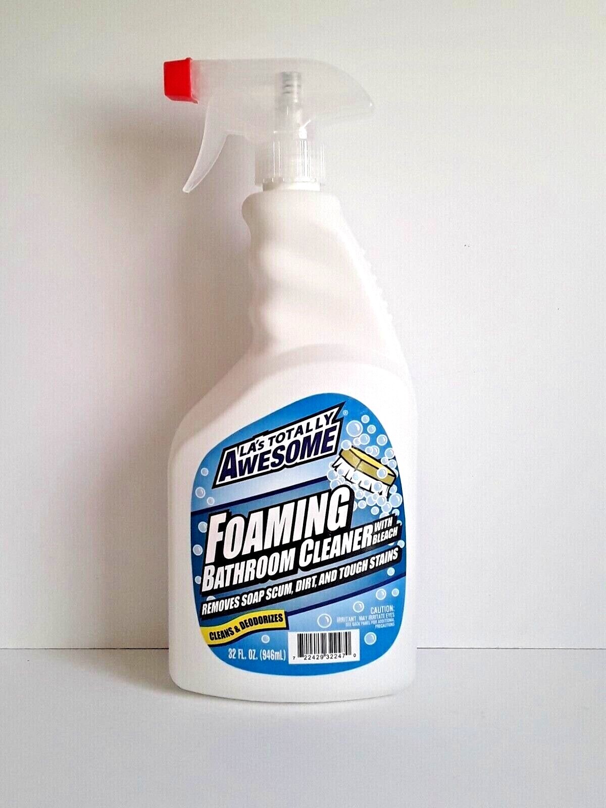 LA’s Totally Awesome Foaming Bathroom Cleaner W/ Bleach 32 fl oz~BuyMoreSaveMore