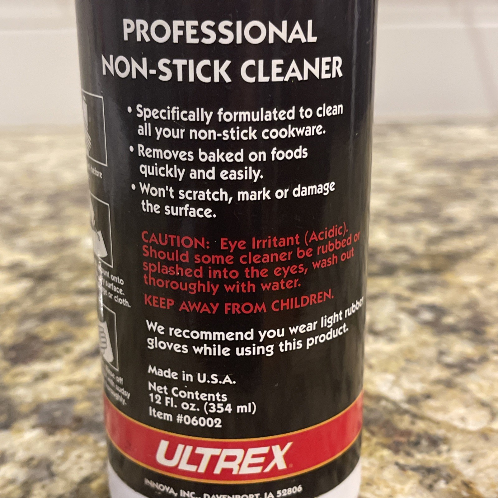 Professional Non-stick Cookware Cleaner Pan Pot #06002 Made In USA READ DESC!