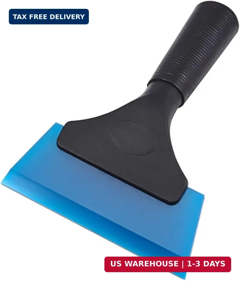 EHDIS Small Squeegee 5 inch Rubber Window Tint Windshield Scraper for Car,Glass,