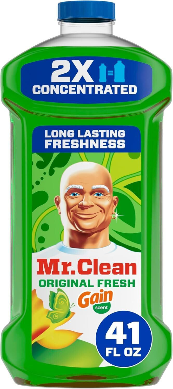 Mr. Clean 2X Concentrated Multi Surface Cleaner with Gain Original Scent 41 oz