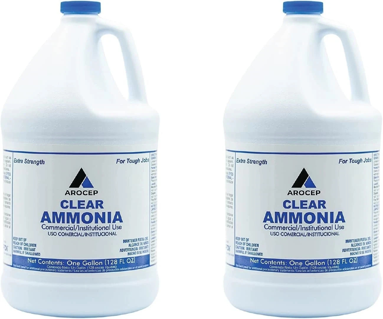 Clear Ammonia Cleaner Liquid, 2 Gallon, Multipurpose, Multi-Surface Cleaning …