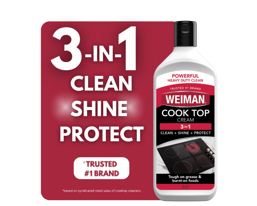 4 PACK Weiman Cooktop Cleaner & Polish Cream 15 oz
