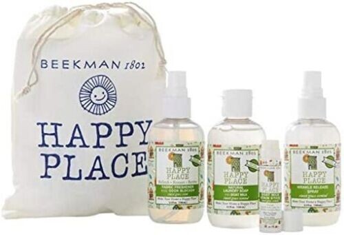Beekman 1802 Happy Place 5-Piece All You Need Laundry travel Kit – Sweet Grass