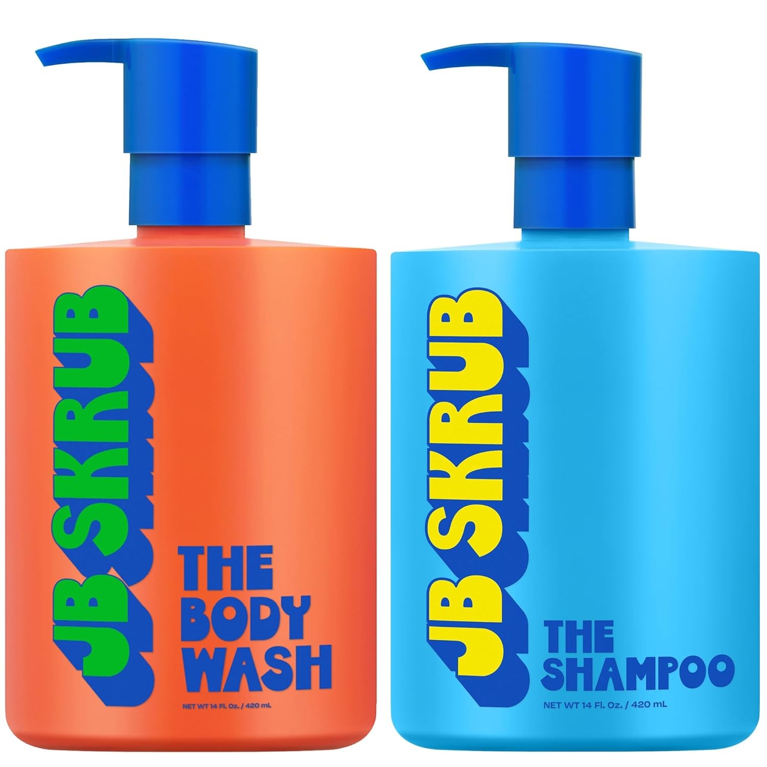 JB SKRUB The Hair and Body Wash Super Duo – No Harsh Ingredients – Conquer Ado