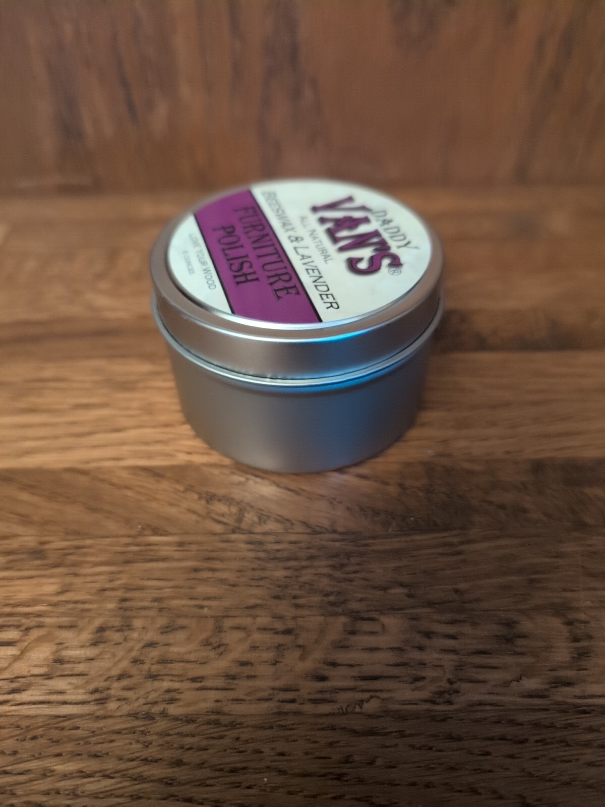 Daddy Van’s All Natural Beeswax & Lavender Furniture Polish 6oz.
