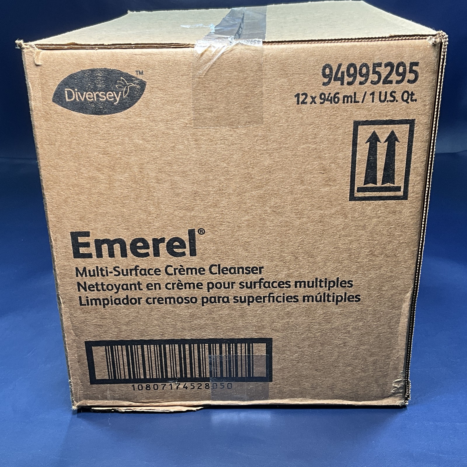 Emerel All-Purpose Cleaner, Fresh Scent, 32 Oz, 12 Count Carton, Multi-Surface