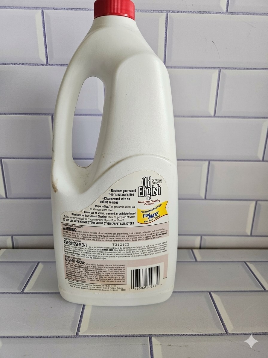 New & Sealed Old English Wood Floor Cleaner Hoover Floor Mate Machine 32 oz