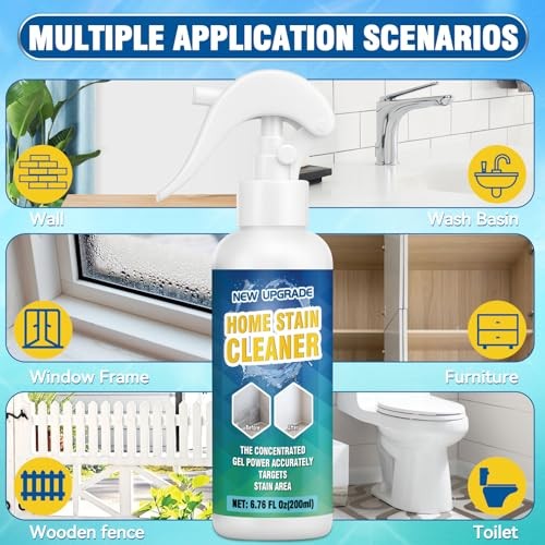 Powerful Mold Stain Cleaner, Multi-Surface Cleaning Spray 7 Fl Oz (Pack of 1)
