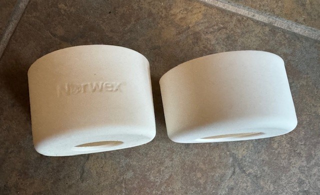 Norwex Silicone Sleeves Bumpers Replacement Forever Bottles White