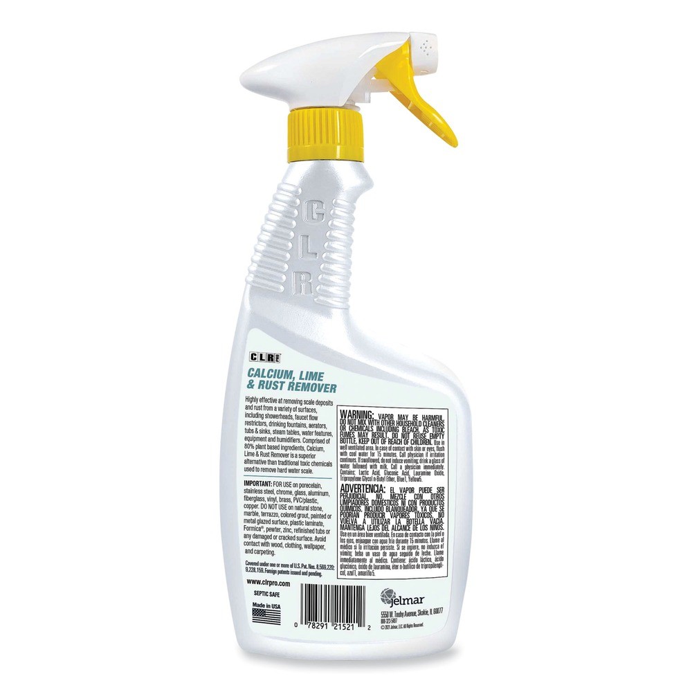 CLR PRO FM-CLR32-6PRO 32 oz Spray Calcium, Lime, & Rust Remover (6/CT) New