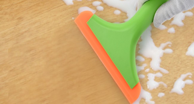 Small Silicone Squeegee Window Shower Squeegee Tool,Auto Water Blade for Car