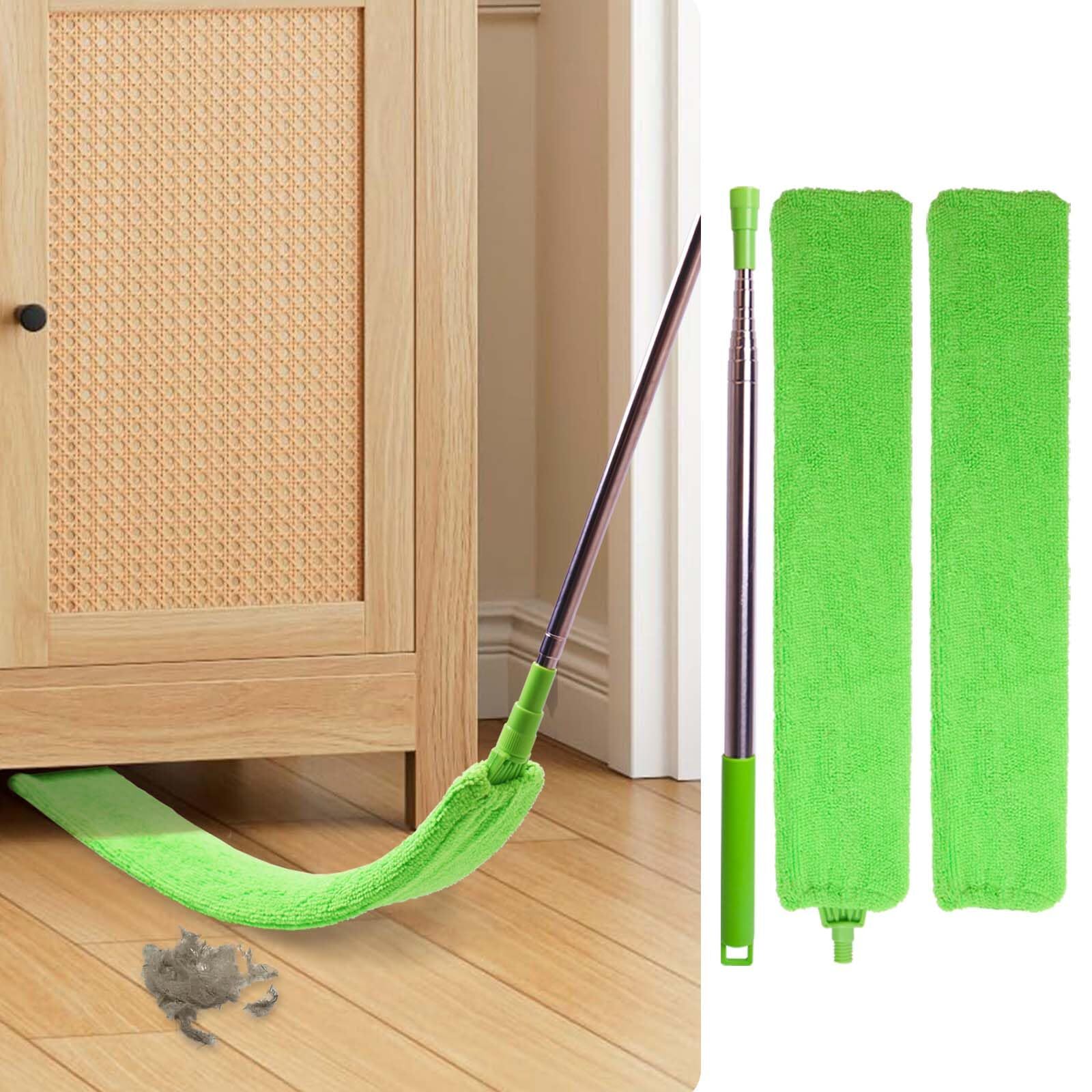 Retractable Gap Dust Cleaner with Long Handle Extendable Duster for Under Bed