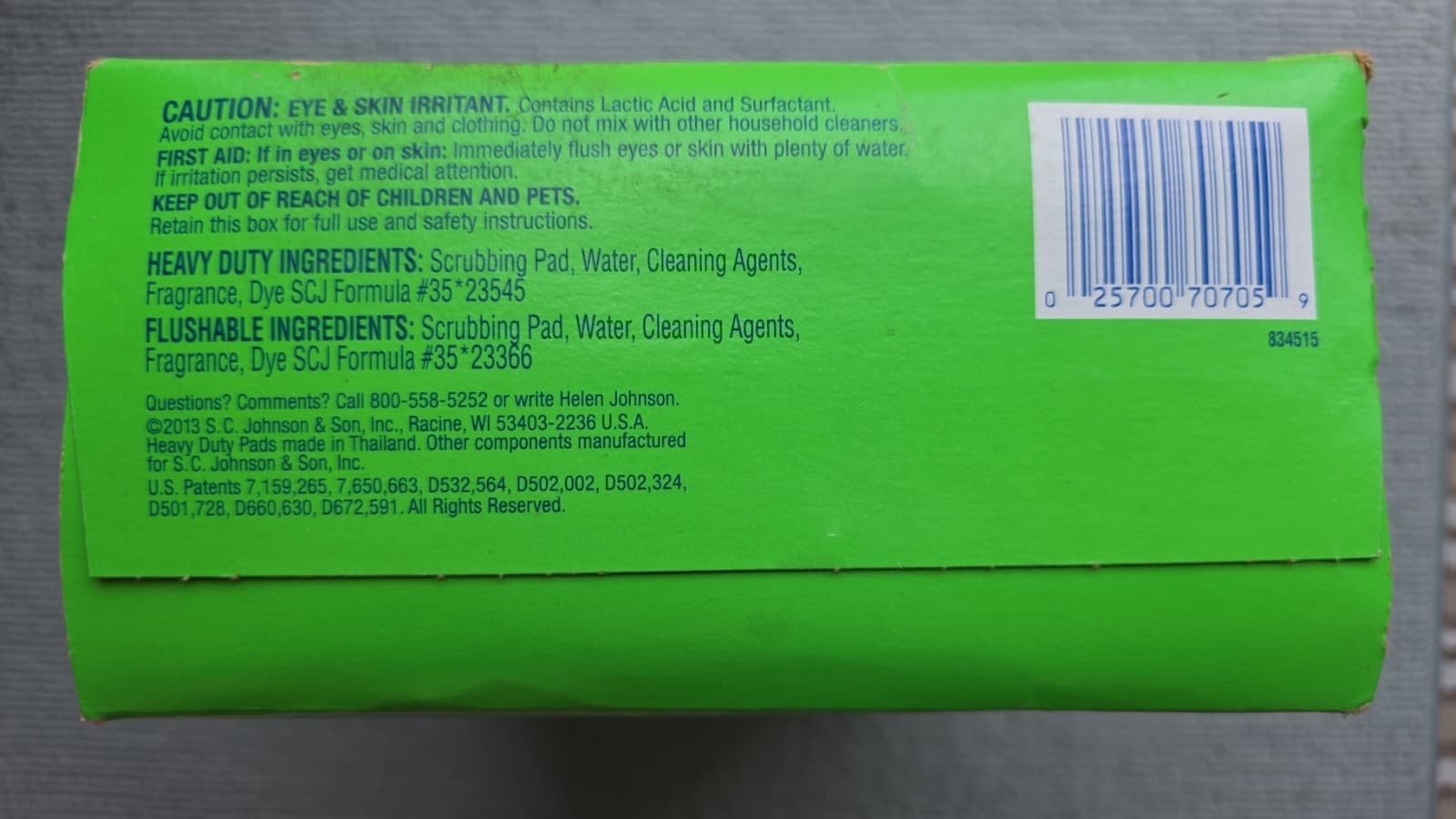 Scrubbing Bubbles Fresh Brush Starter Kit Caddy 2 Types Cleaning Pad DENTED BOX