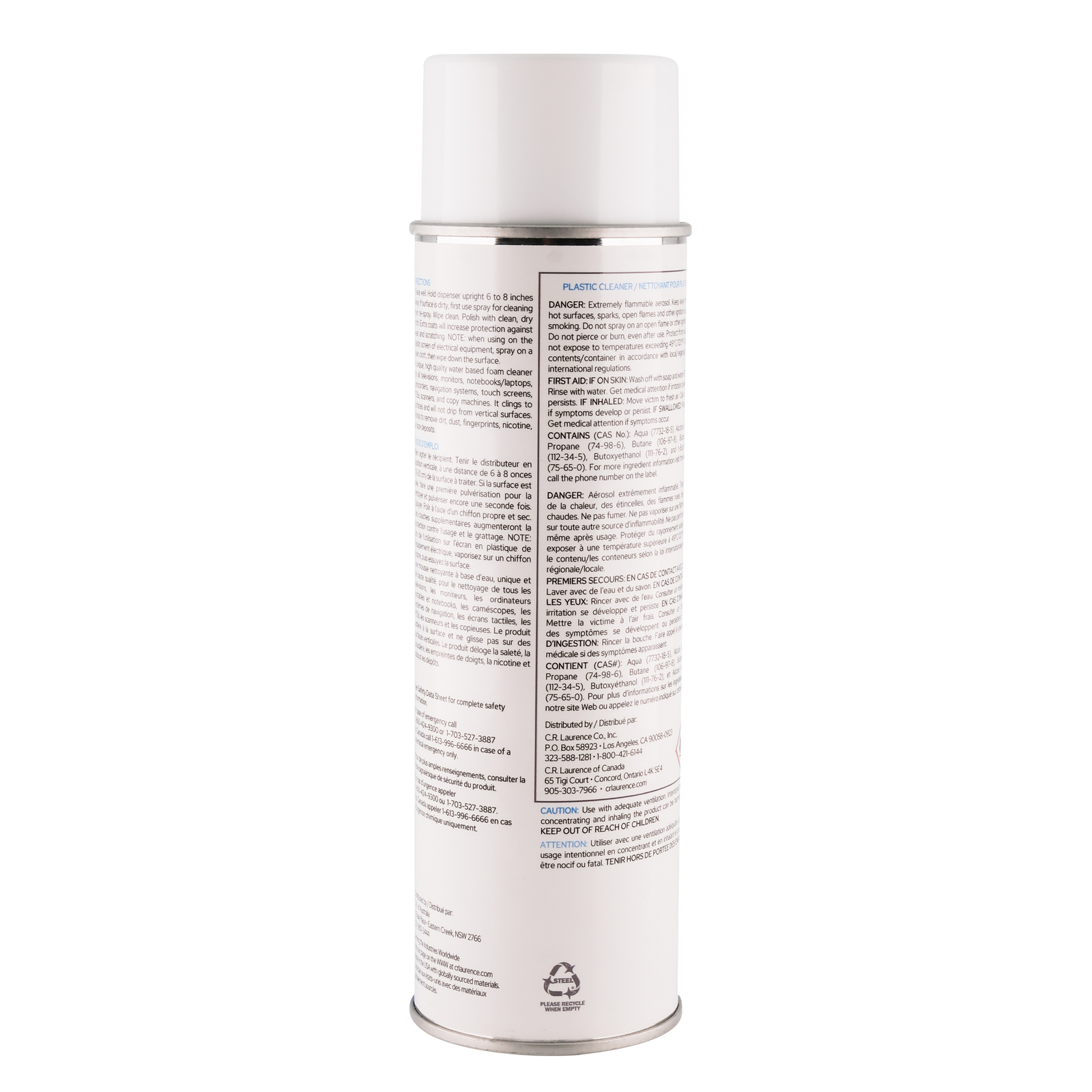 CRL CRL848 Aerosol Plastic Cleaner